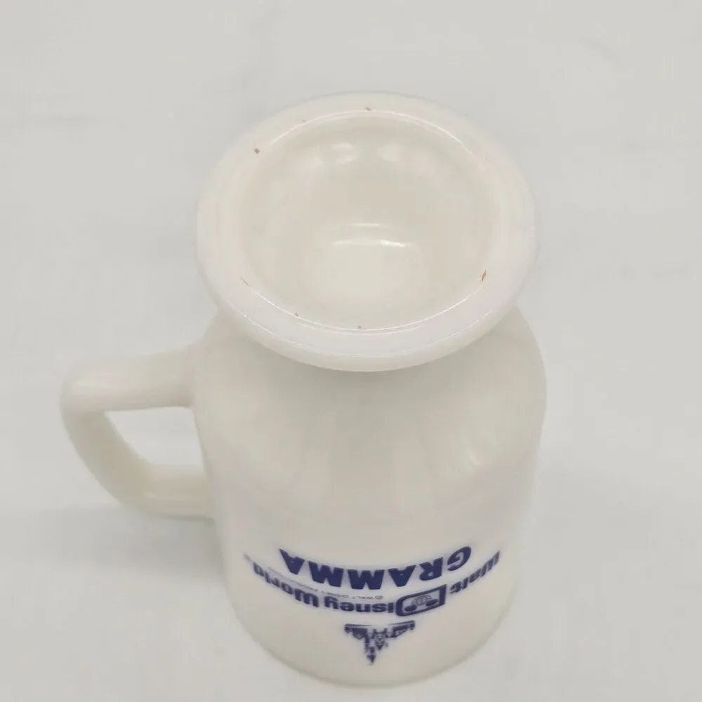 Vintage Walt Disney World Milk Glass Pedestal Mug Gramma - Picture 4 of 4
